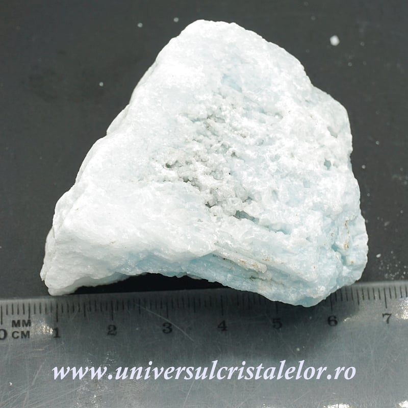 Aragonit bleu mineral unicat m2